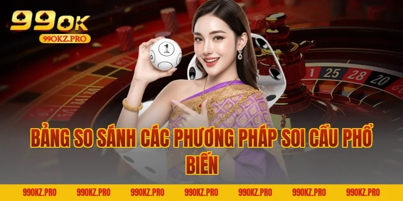 Bảng So Sánh Các Phương Pháp Soi Cầu Phổ Biến
